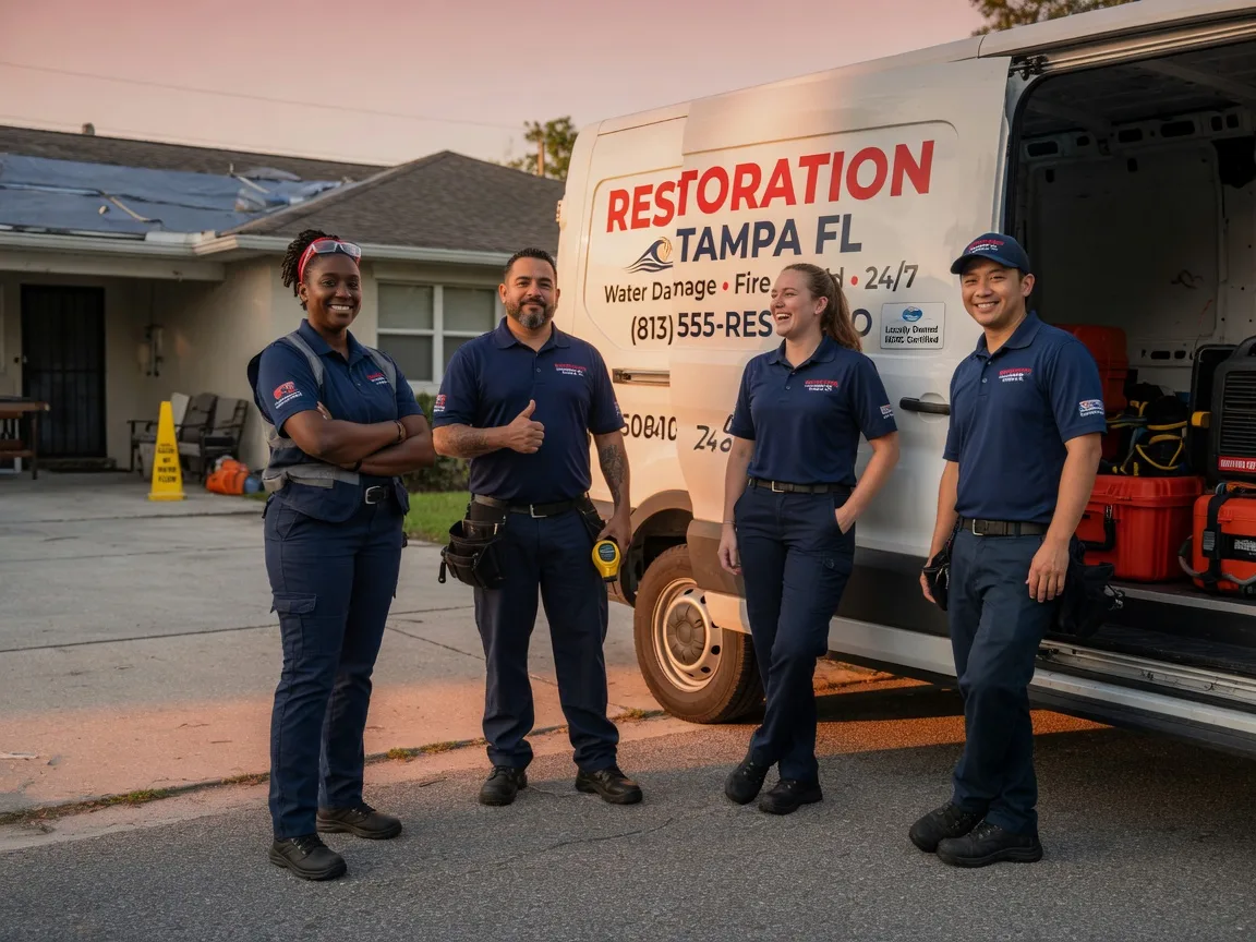 Water Damage Restoration company in Marietta, OK